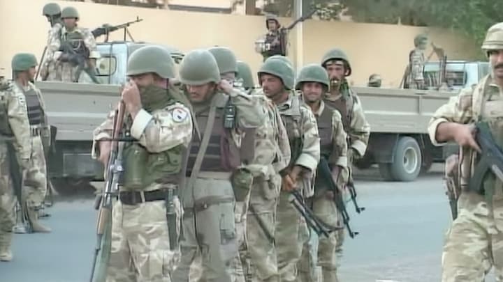 Iraq Iraq Samarra Sept 2004 Stock Footage.