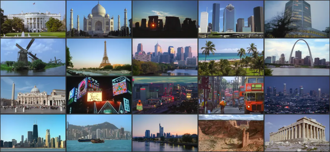 Countries HD stock footage