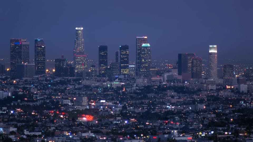 Los Angeles, California HD Stock Footage.