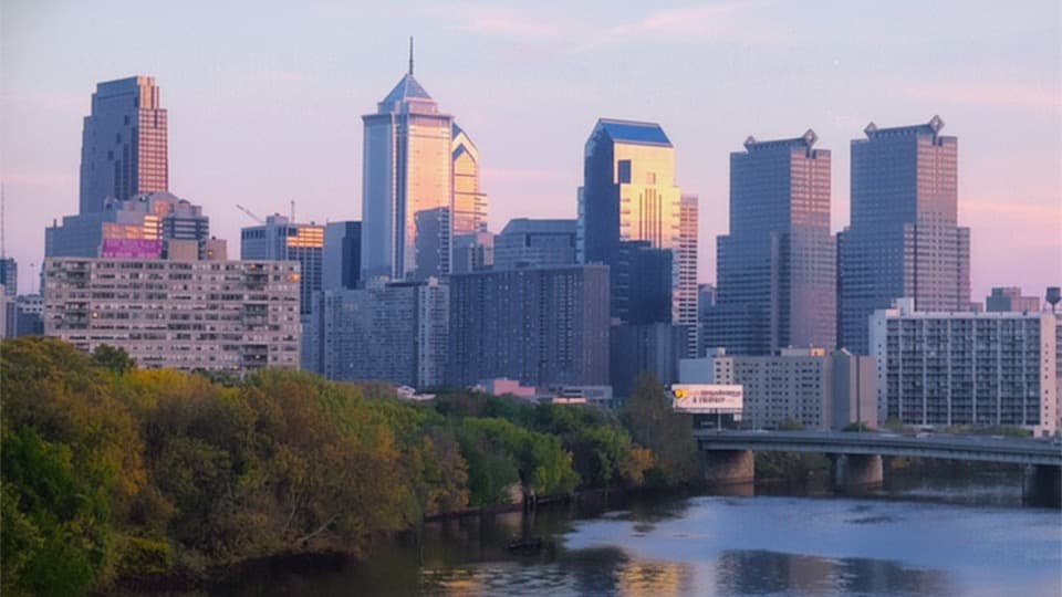 Philadelphia, Pennsylvania HD Stock Footage.