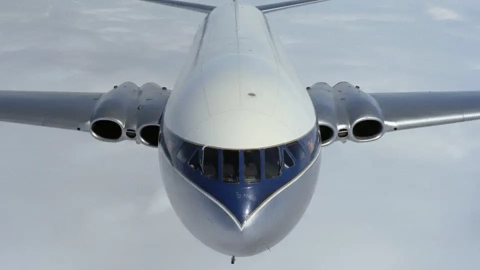 De Havilland Comet Stock Footage.