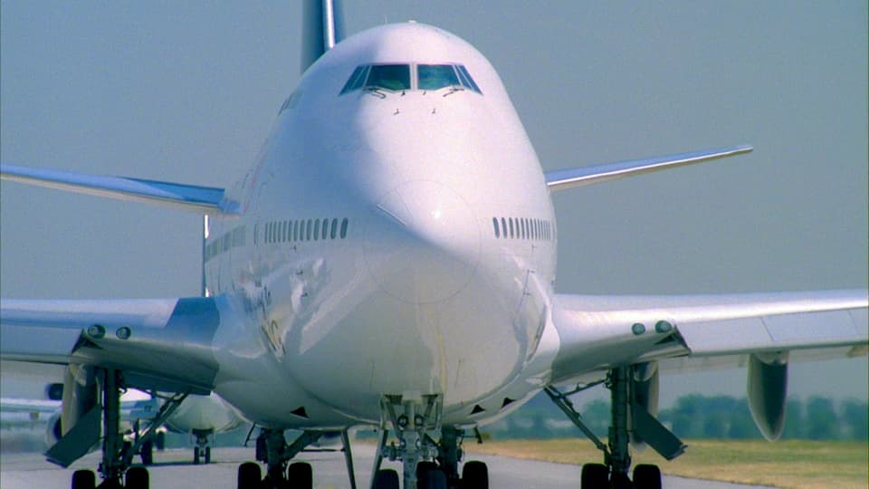Boeing 747 HD Stock Footage.