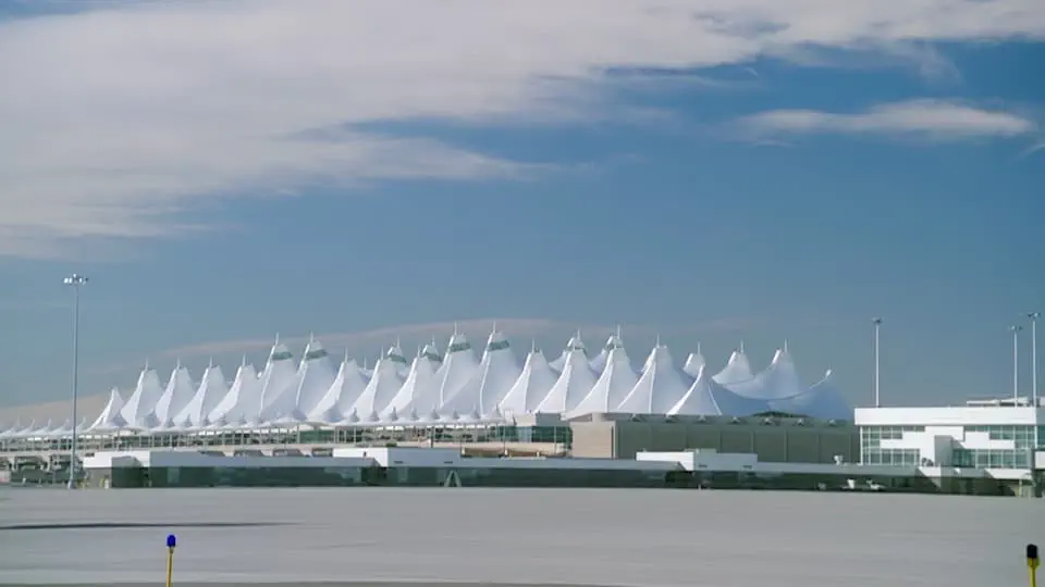 Airports Day HD Stock Footage.