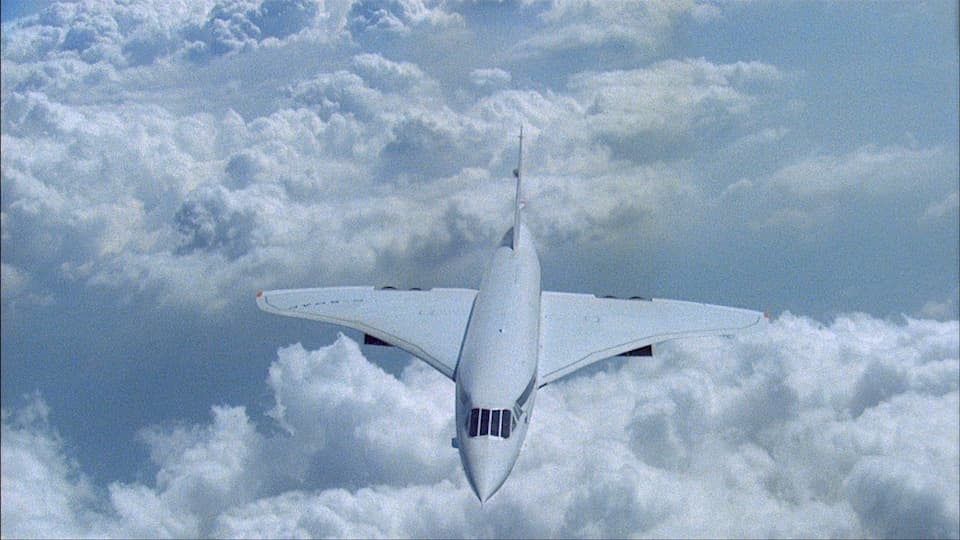 Concorde HD Stock Footage.