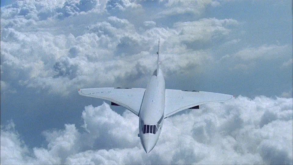 Concorde HD Stock Footage.