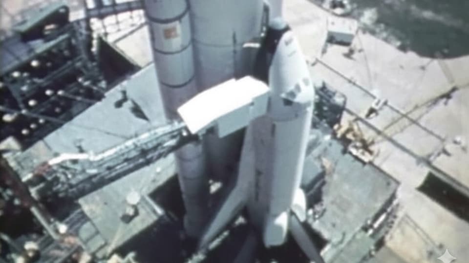 NASA Space Shuttle Era Stock Footage.