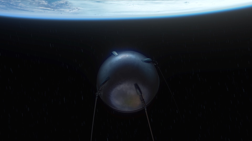 Sputnik HD Stock Footage.