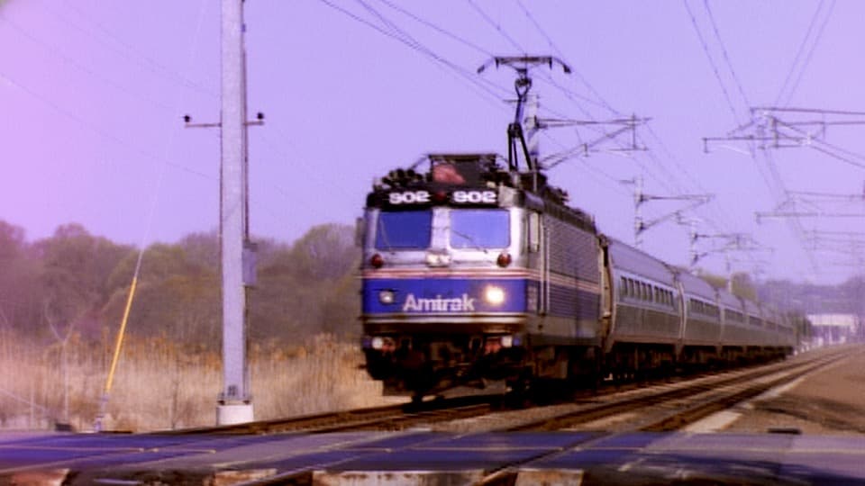 Amtrak Train HD Stock Footage.