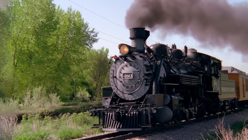 Steam Locomotive HD Stock Footage.