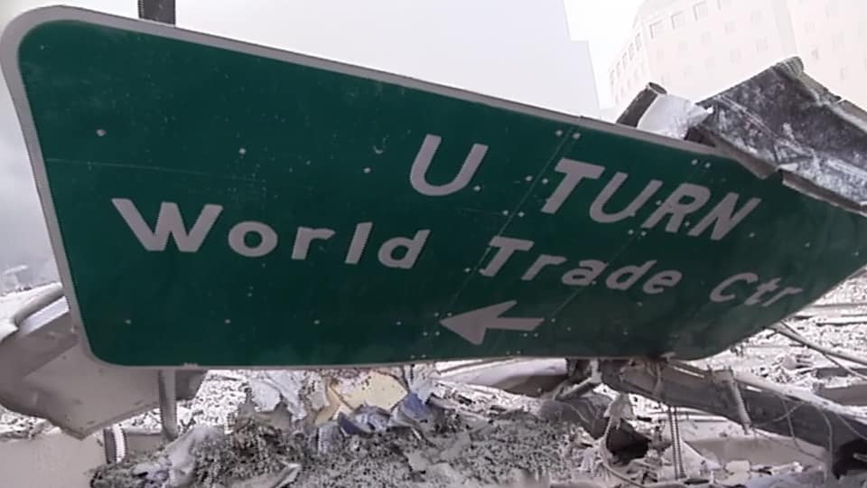 WTC Recovery and Cleanup Stock Footage.