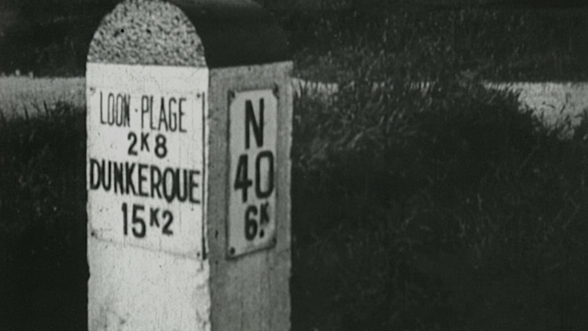 German army advancing through Belgium and France Stock Footage.