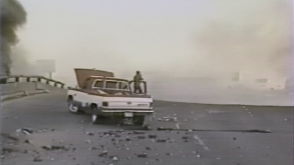 Loma Prieta Earthquake 1989 Stock Footage.