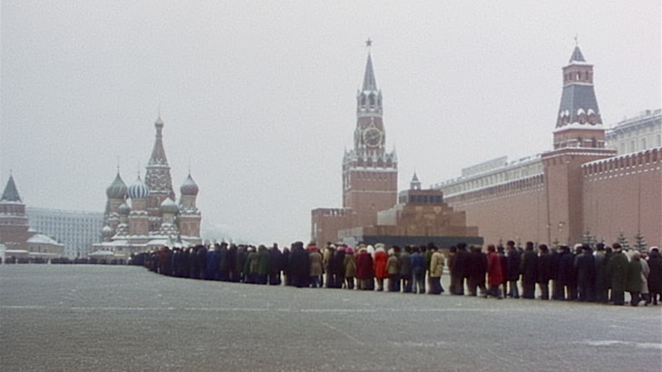 Moscow 1980s stock footage thumbnail