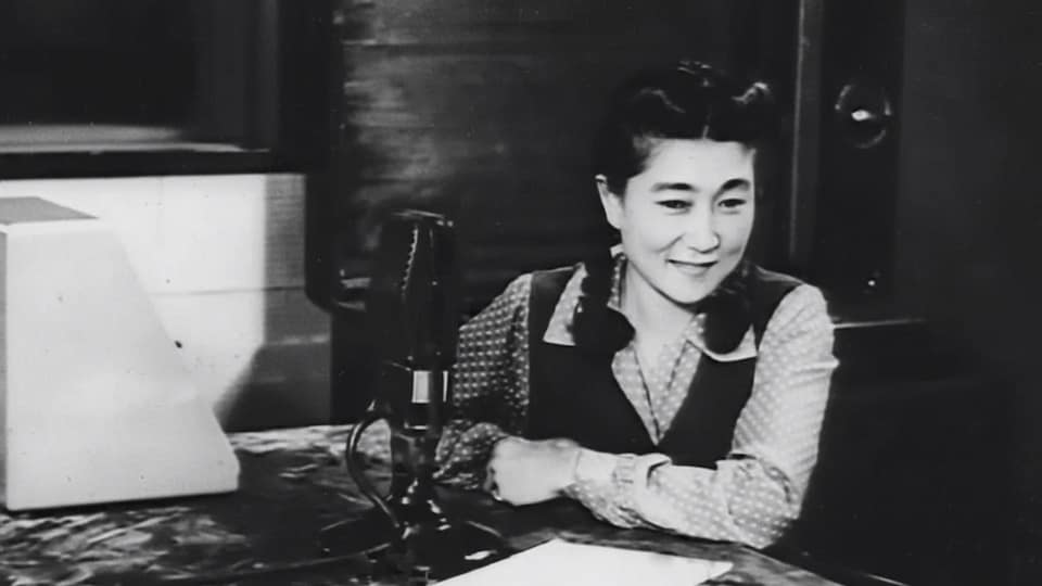 Tokyo Rose Interview stock footage thumbnail
