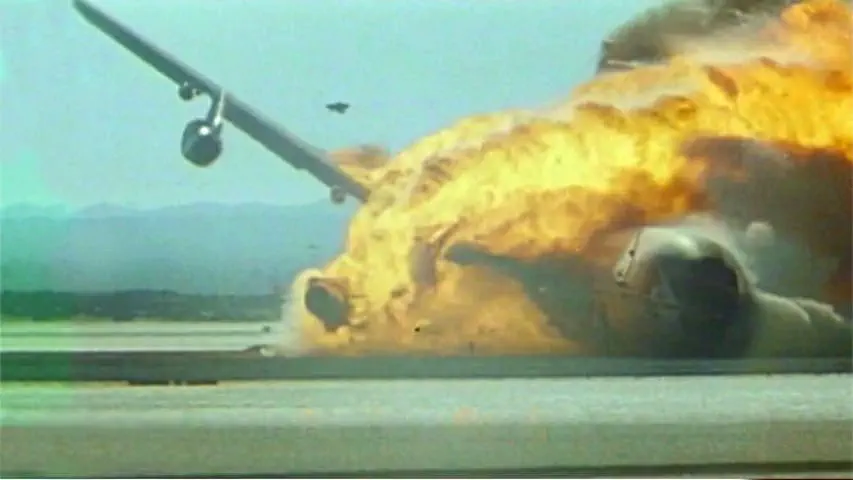 Boeing 720-707 NASA test crash