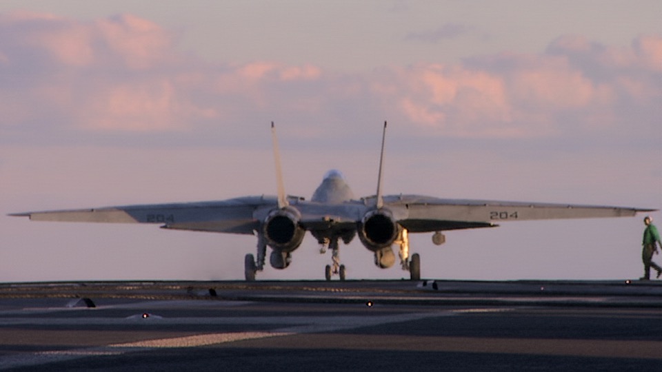 Aircraft Carrier Catapult System Stock Footage.