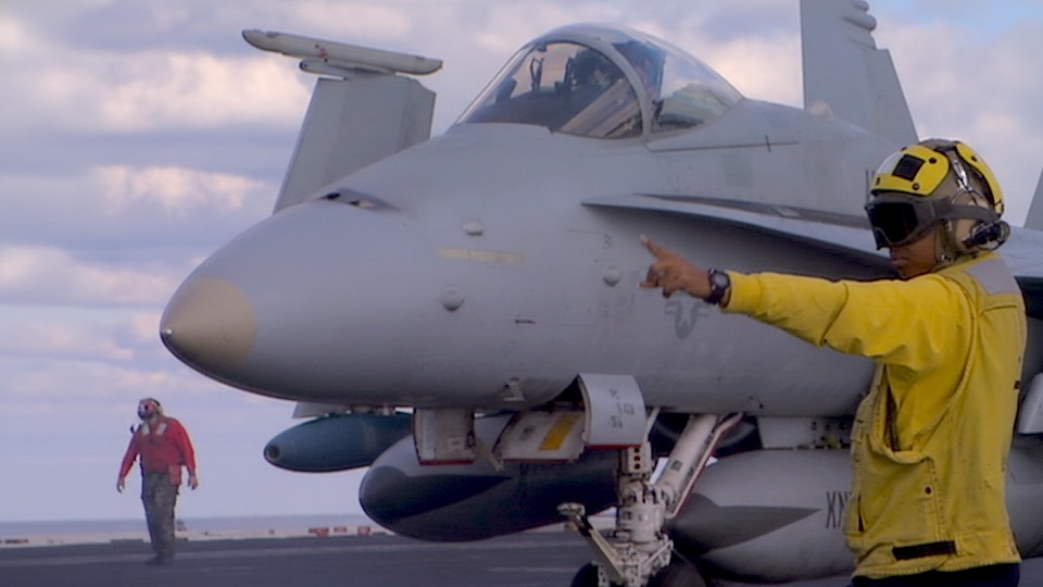 Aircraft Carrier Stock Footage.