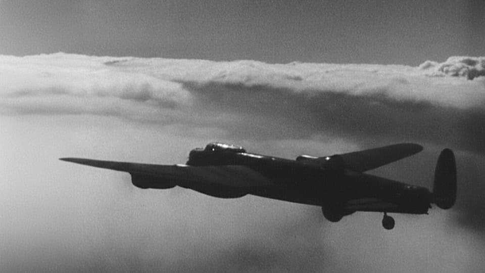 Avro Lancaster Stock Footage.