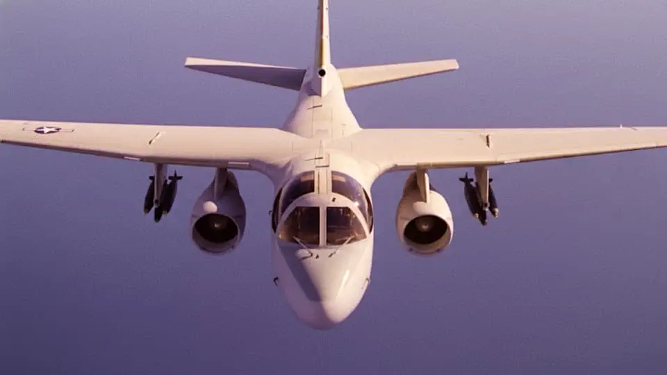 Lockheed S-3 Viking Stock Footage.