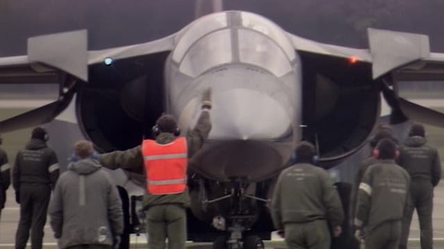 General Dynamics F-111 Aardvark Stock Footage.