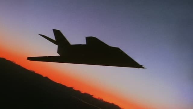 Lockheed F-117 Nighthawk Stock Footage.