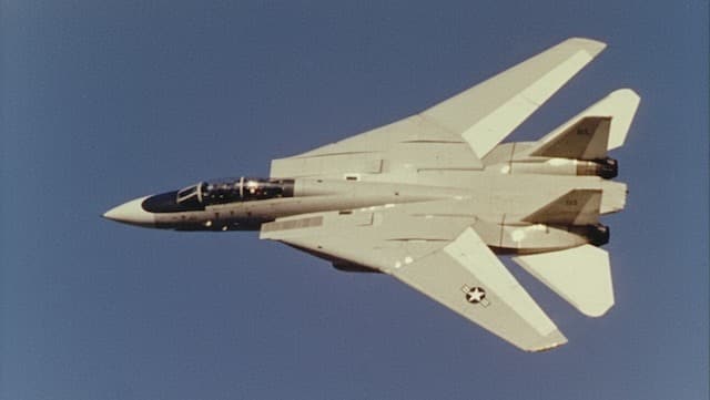 Grumman F-14 Tomcat Stock Footage.