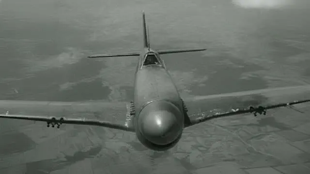 North American Aviation P-51 Mustang Stock Footage.