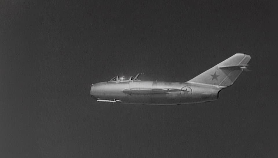MiG-15 Stock Footage.