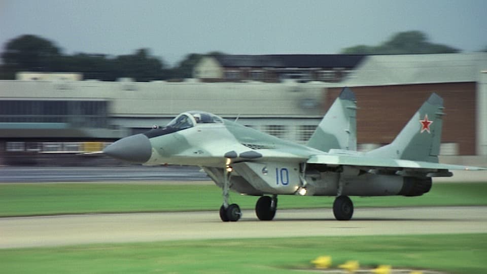 MiG-29 Fulcrum HD Stock Footage.