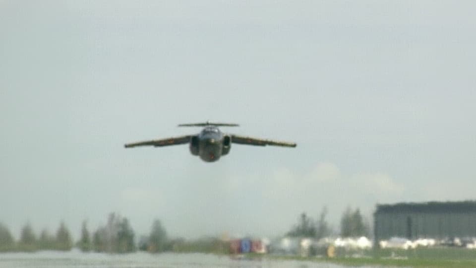 Saab 105 Stock Footage.