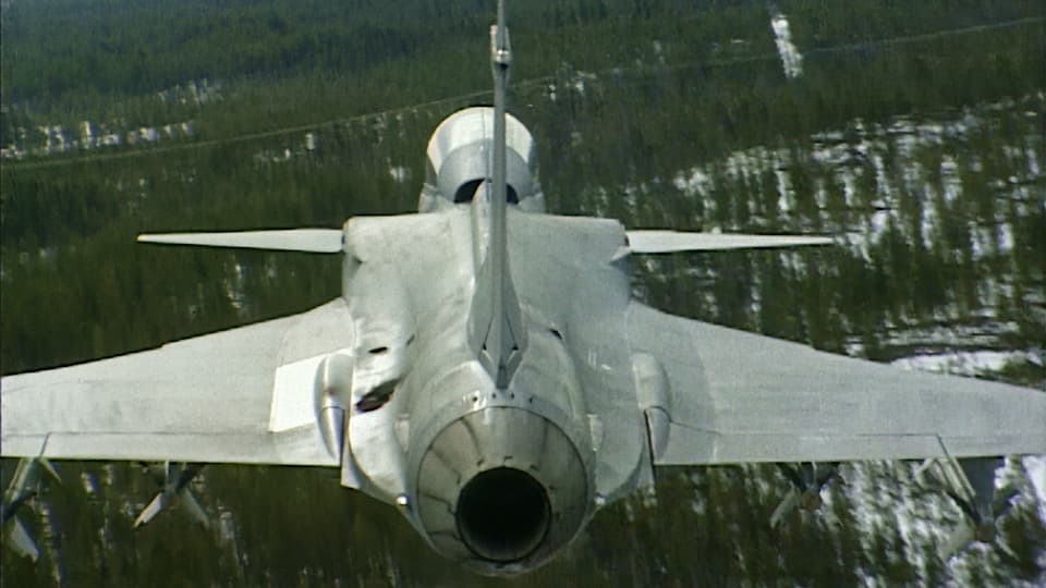 Saab JAS 39 Gripen Stock Footage.