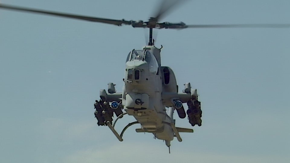 AH-1 Cobra Stock Footage.