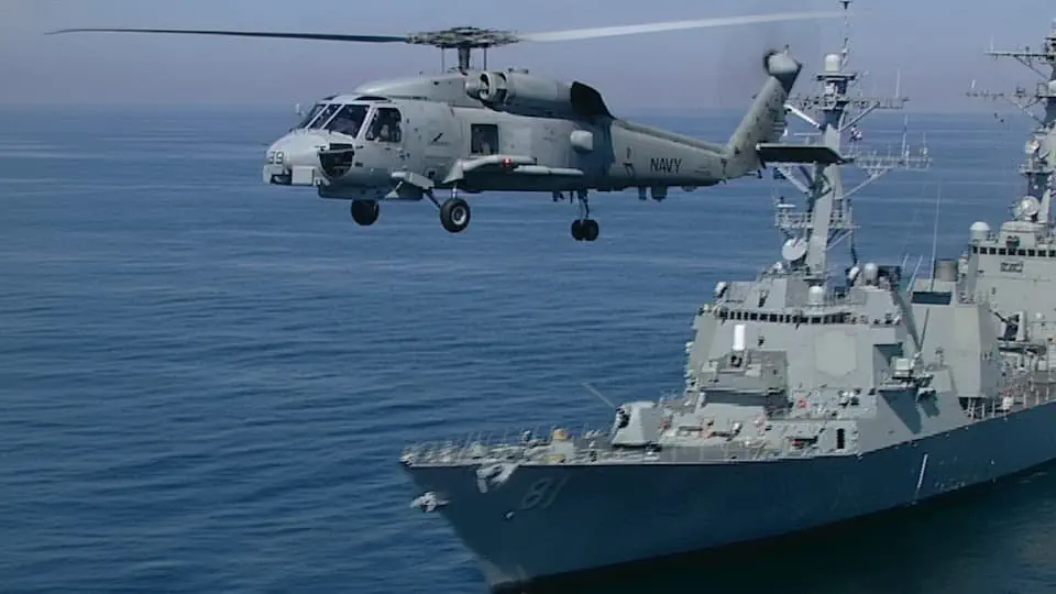 Sikorsky SH-60 Seahawk Stock Footage.