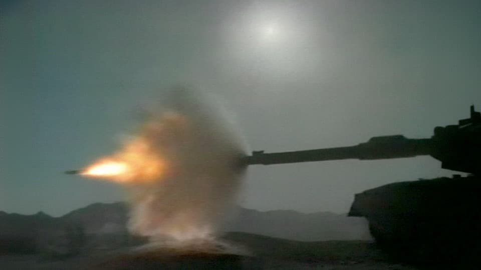 M1A1 Abrams Stock Footage.