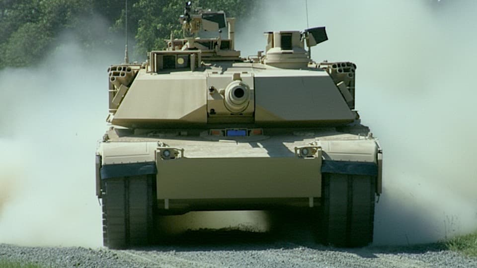 M1A2 Abrams Stock Footage.