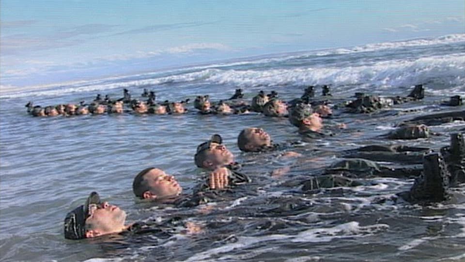 Navy SEAL Training Stock Footage.