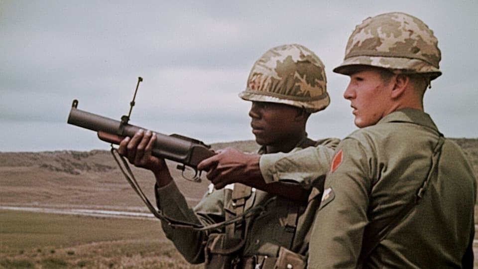 American Troops Training 50's, 60's Stock Footage.