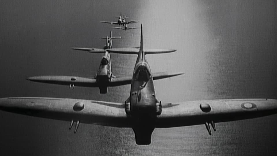 The Blitz - Battle of Britain Stock Footage.