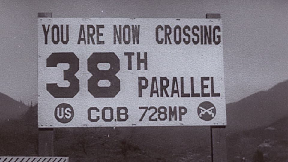 Korean War Stock Footage.