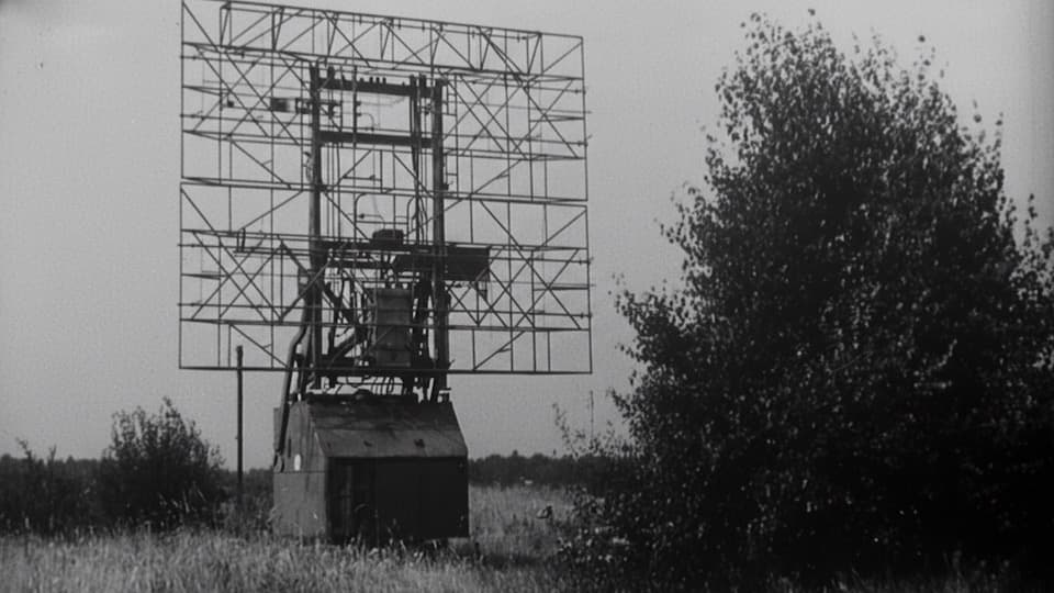 WWII Radar Stock Footage.