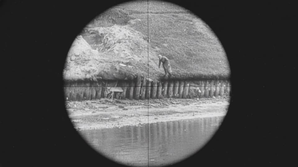 WWII Snipers Stock Footage.