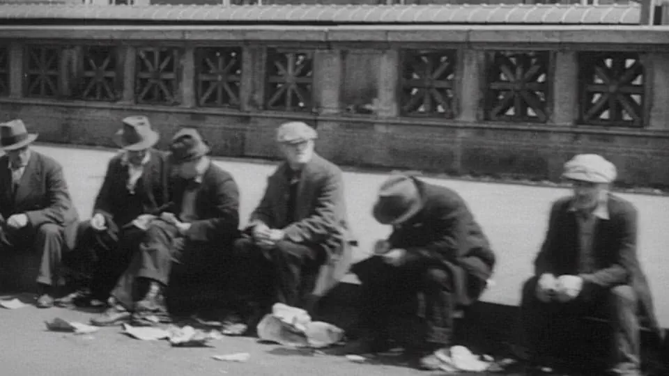 Great Depression Stock Footage.