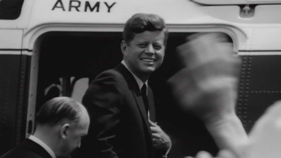 John F. Kennedy Stock Footage.